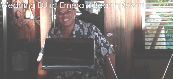 Emerald Beach Resort Wedding DJ